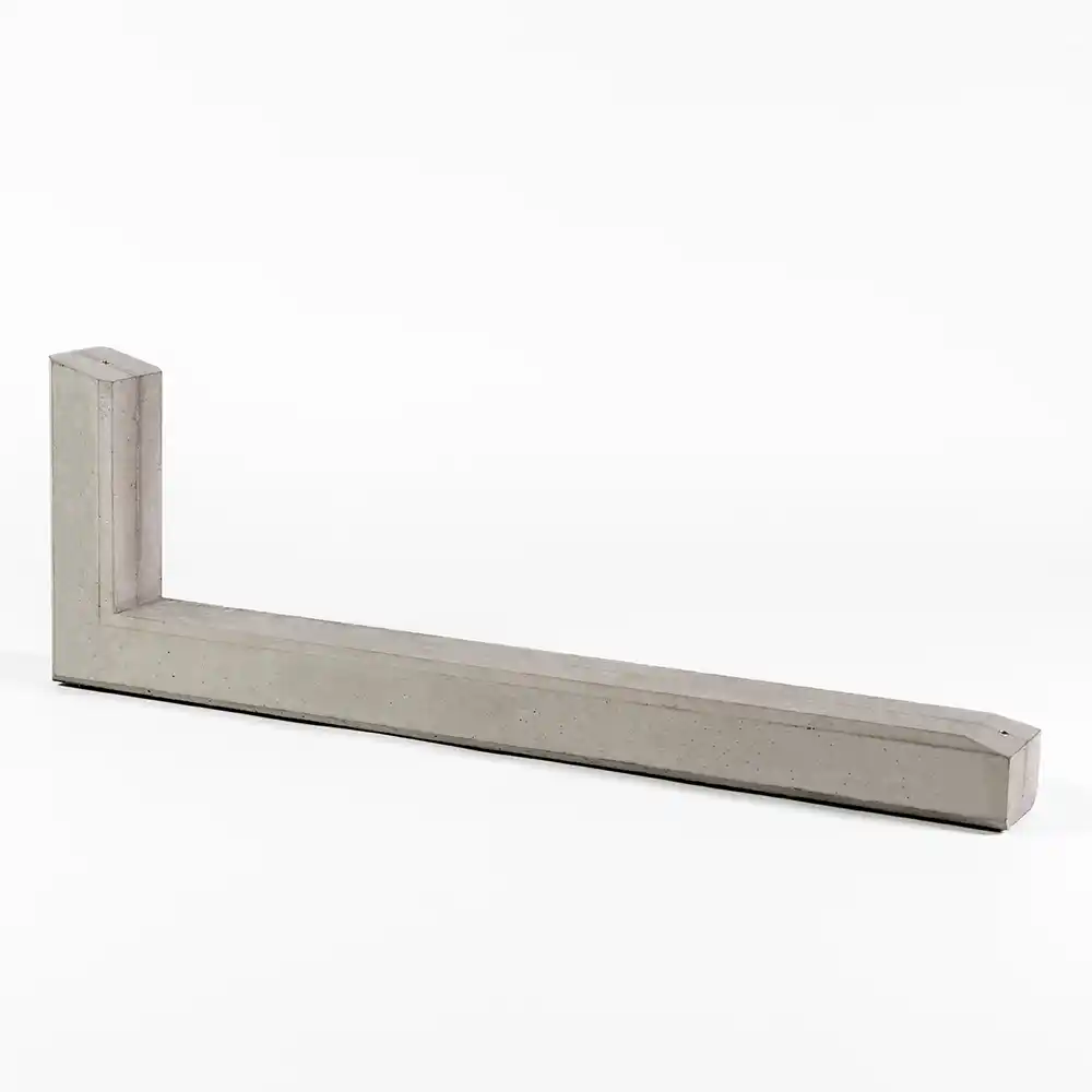 Wattstone 15 Grad Flachdachaufständerung aus Feinbeton in Naturgrau