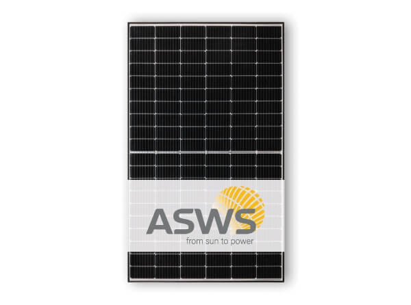 Solarmodul ASWS Strong Style 370 Watt mit Herstellerlogo