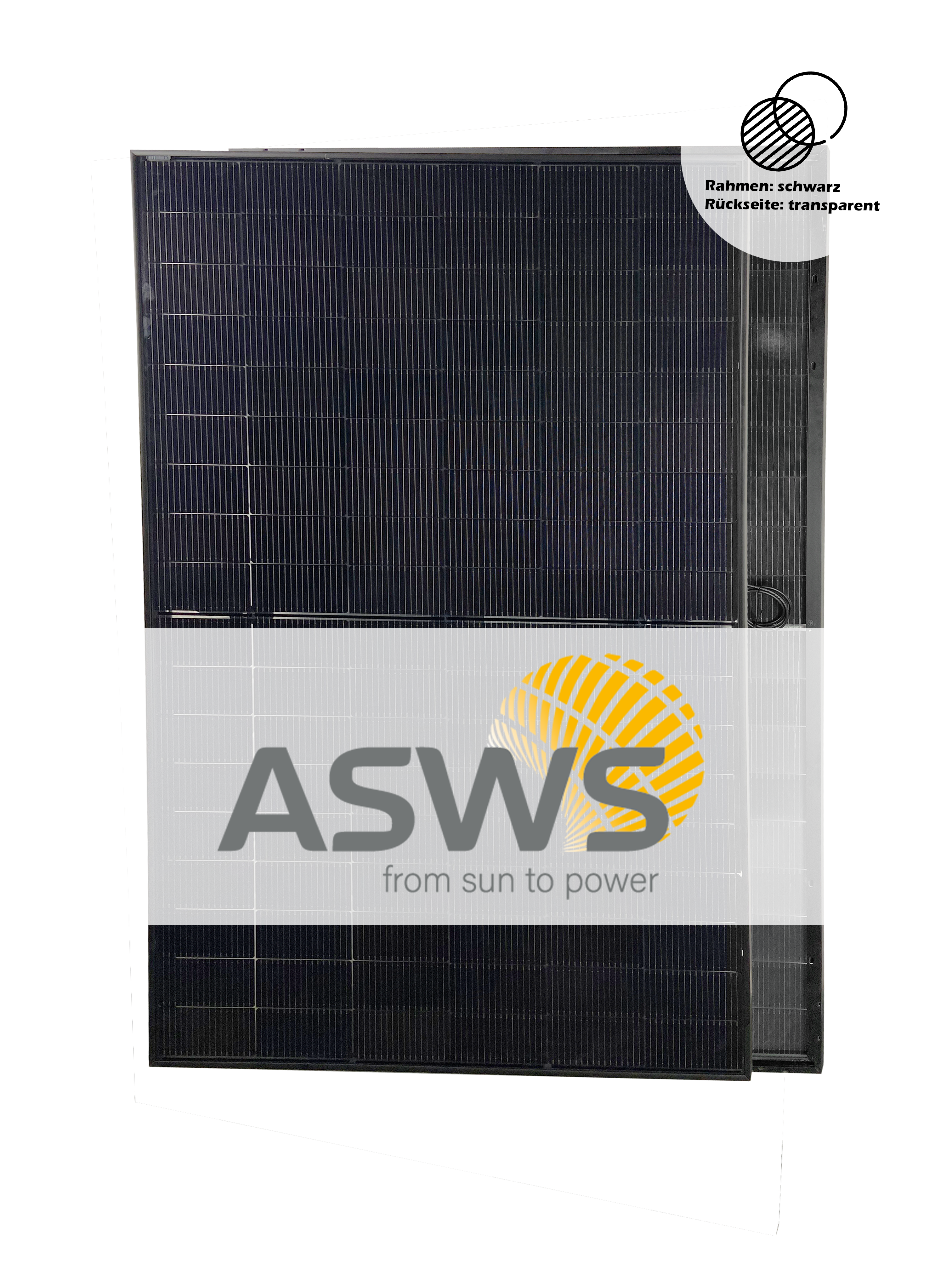 ASWS Strong Style Black Transparent 450 Watt